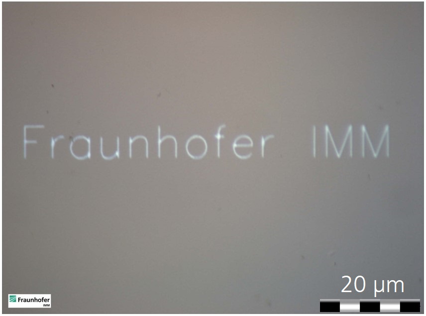 Laserdirektschreiben von metallischen Nanostrukturen mittels Zwei-Photonen-Absorption aus der Gasphase